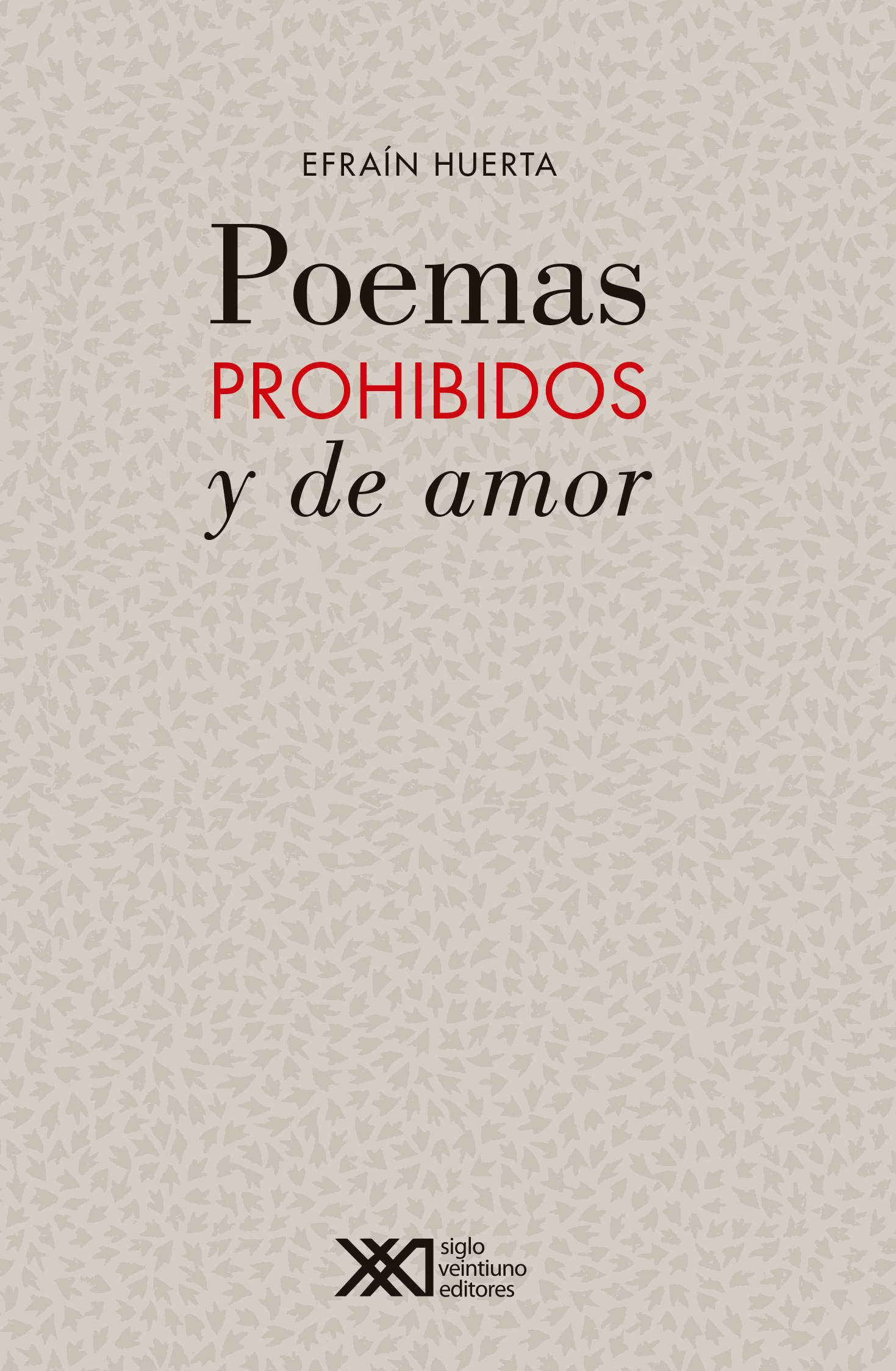 Poemas prohibidos y de amor