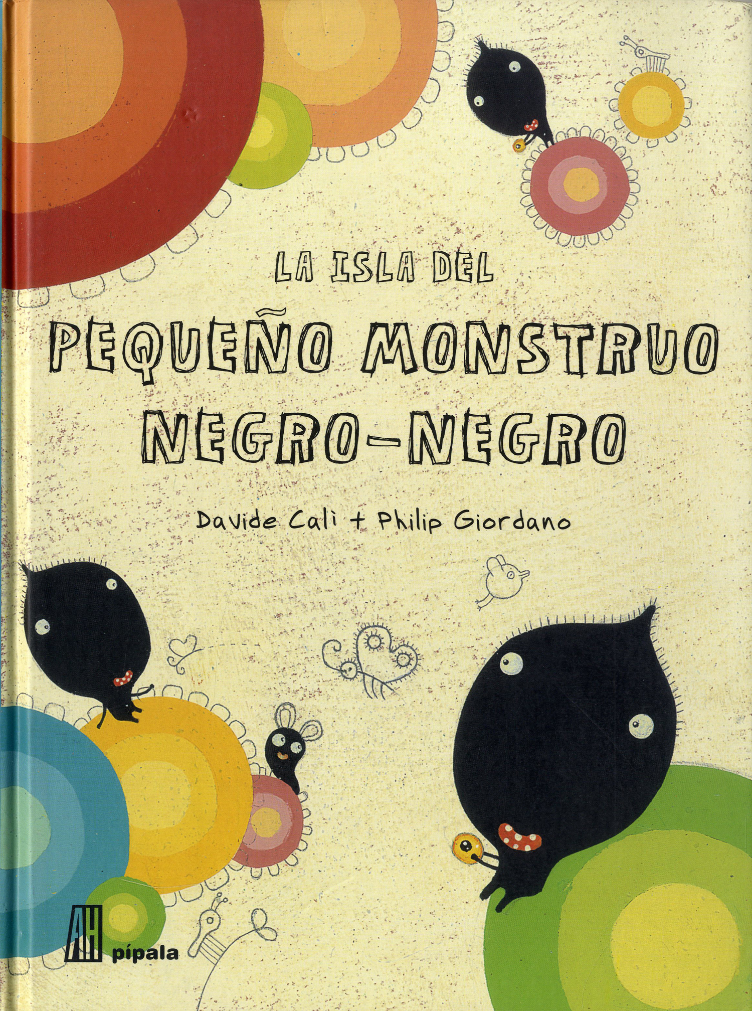 La isla del pequeño monstruo negro-negro