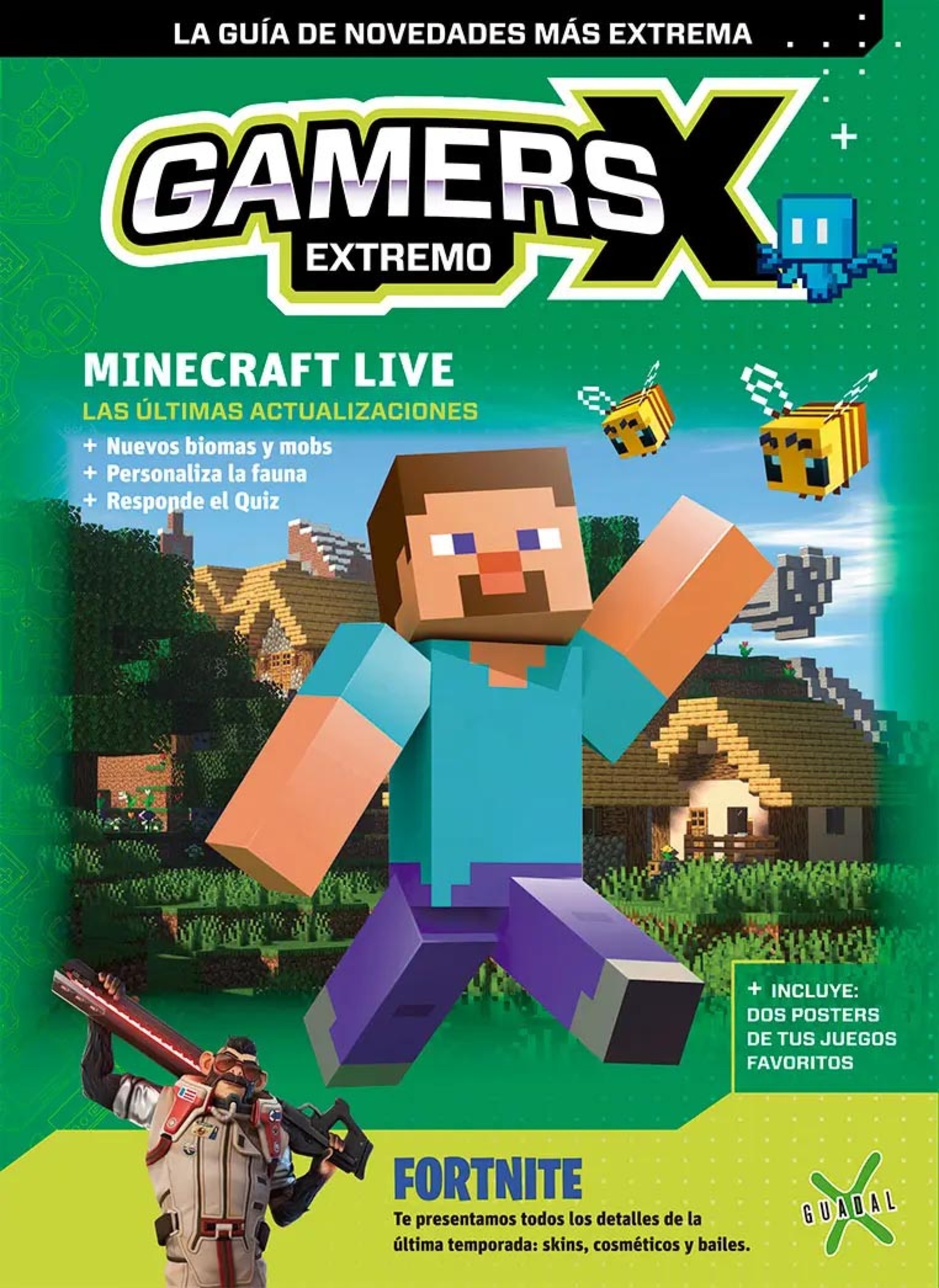 Gamers X Extremo: Minecraft live - Fortnite