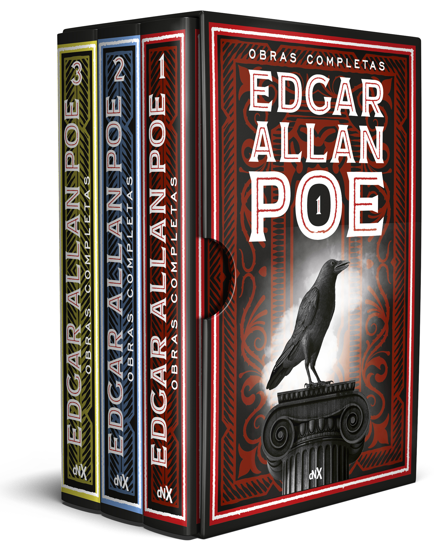 Paquete Edgar Allan Poe: Obras completas (3 volúmenes)