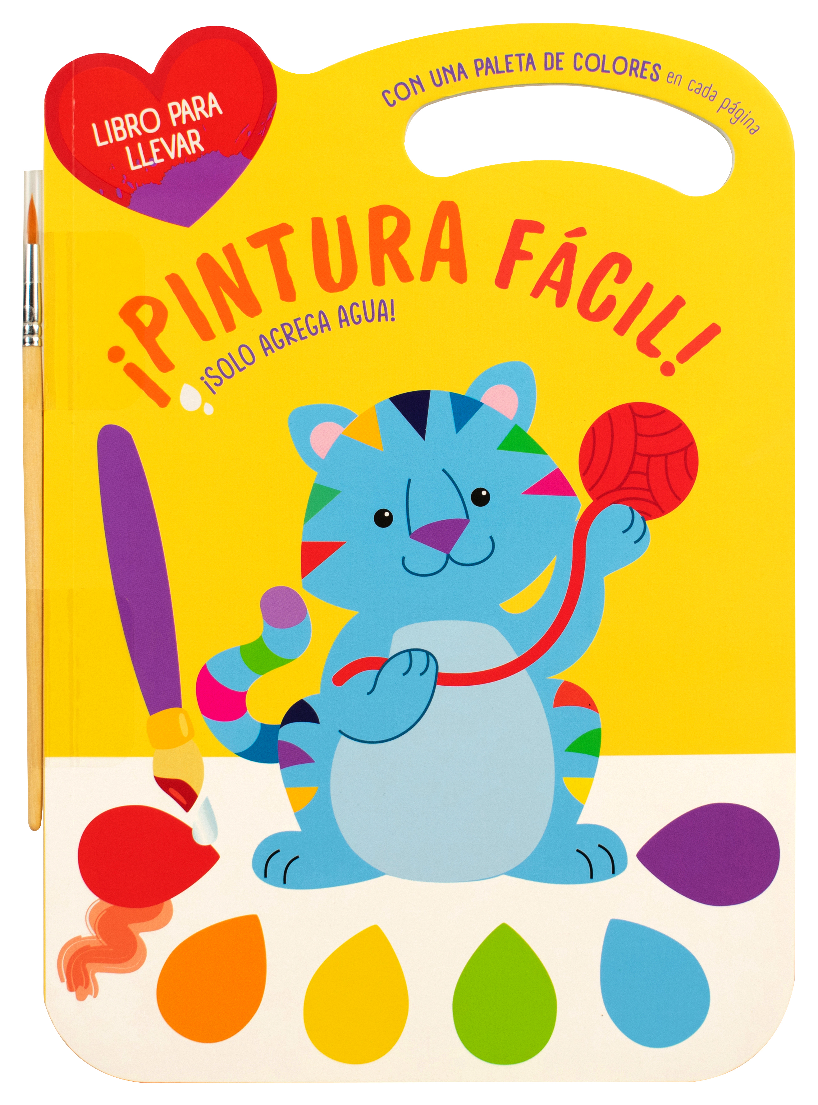 Libro infantil: Pintura facil Gato