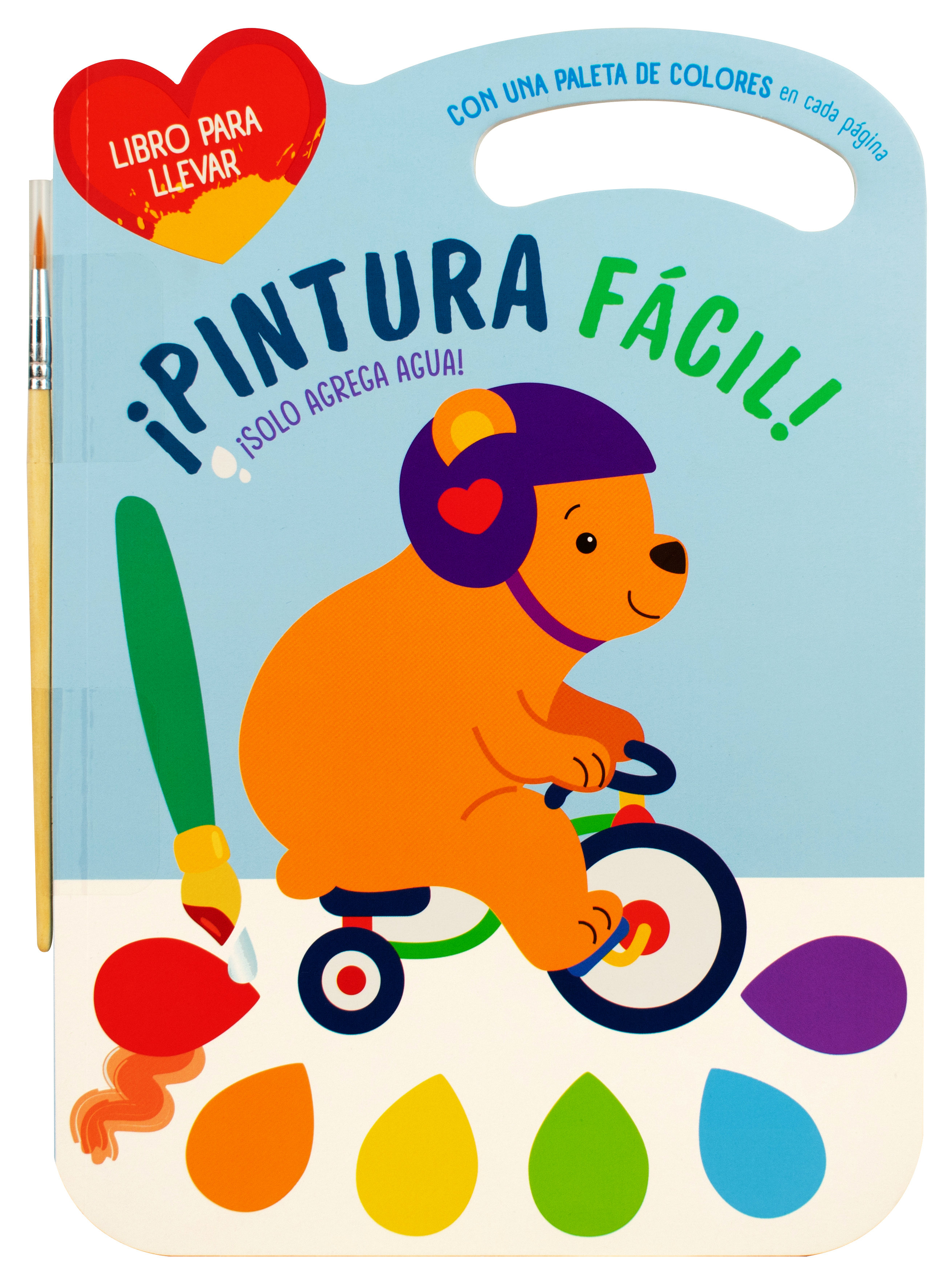 Libro infantil: Pintura facil Oso