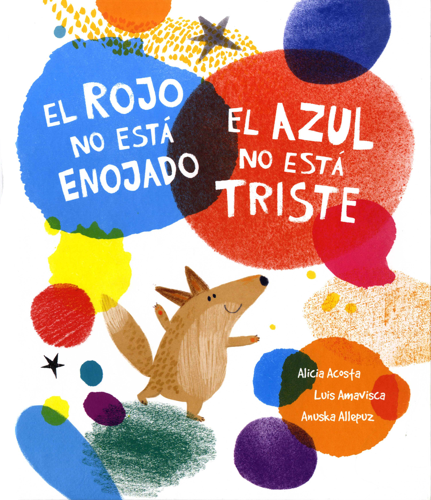 El rojo no está enojado, el azul no está triste