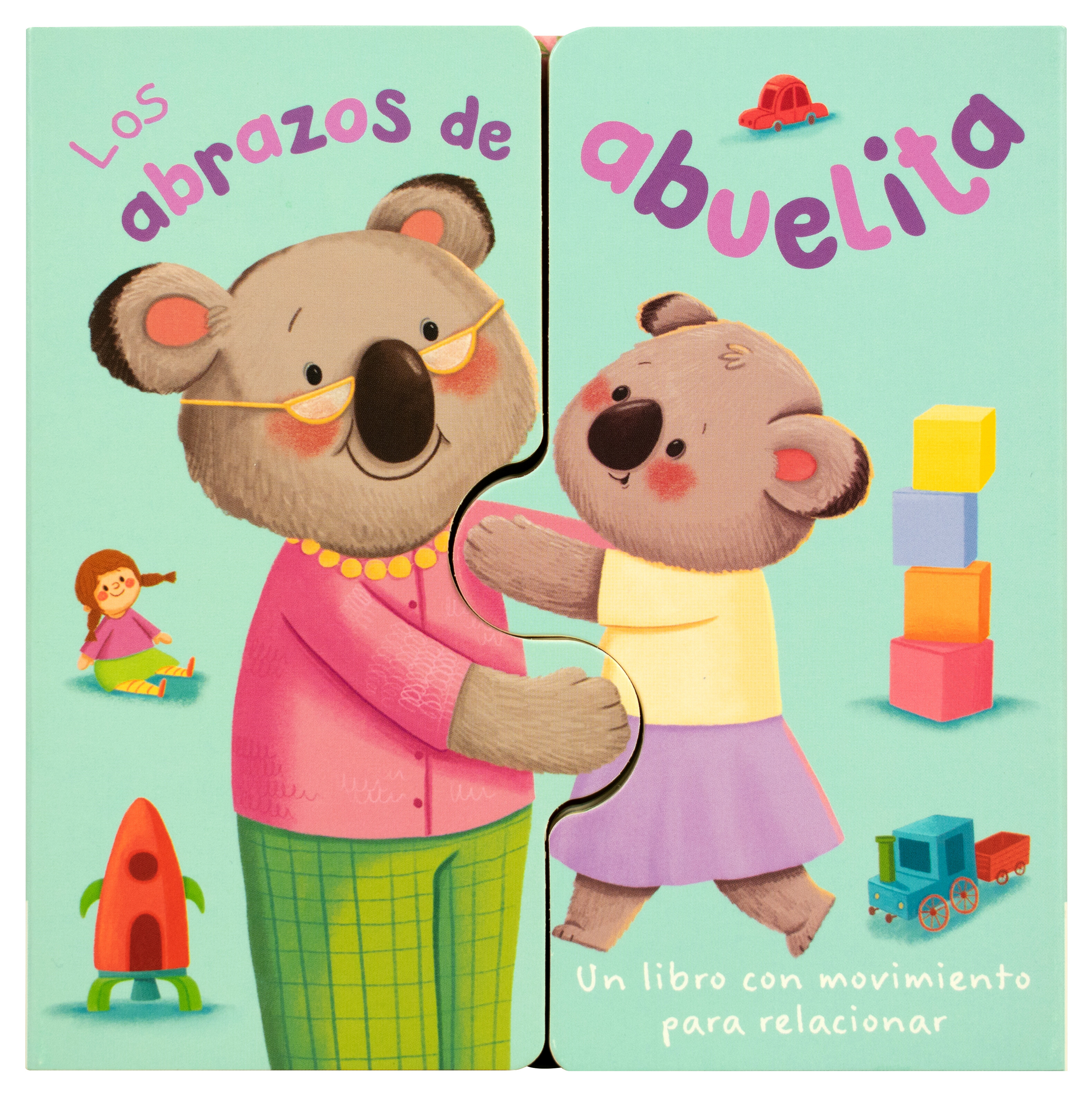 Libro para Bebés: Los abrazos de Abuelita