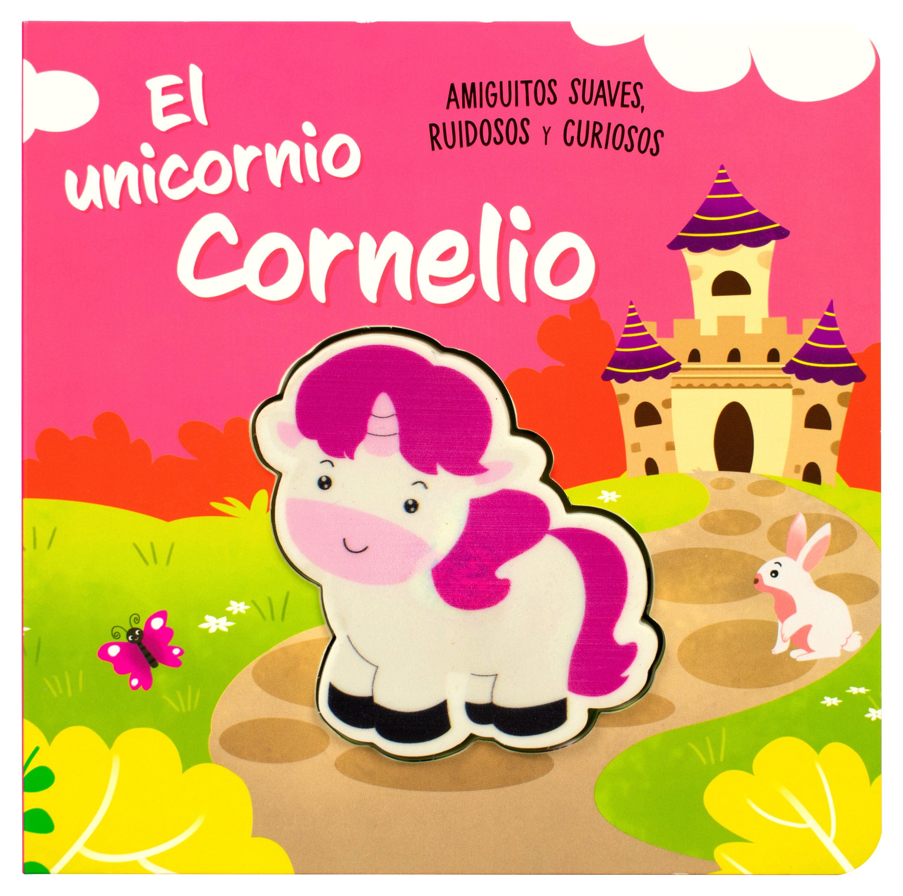 Libro para Bebés: Amiguitos suaves ruidosos y curiosos: El unicornio Cornelio