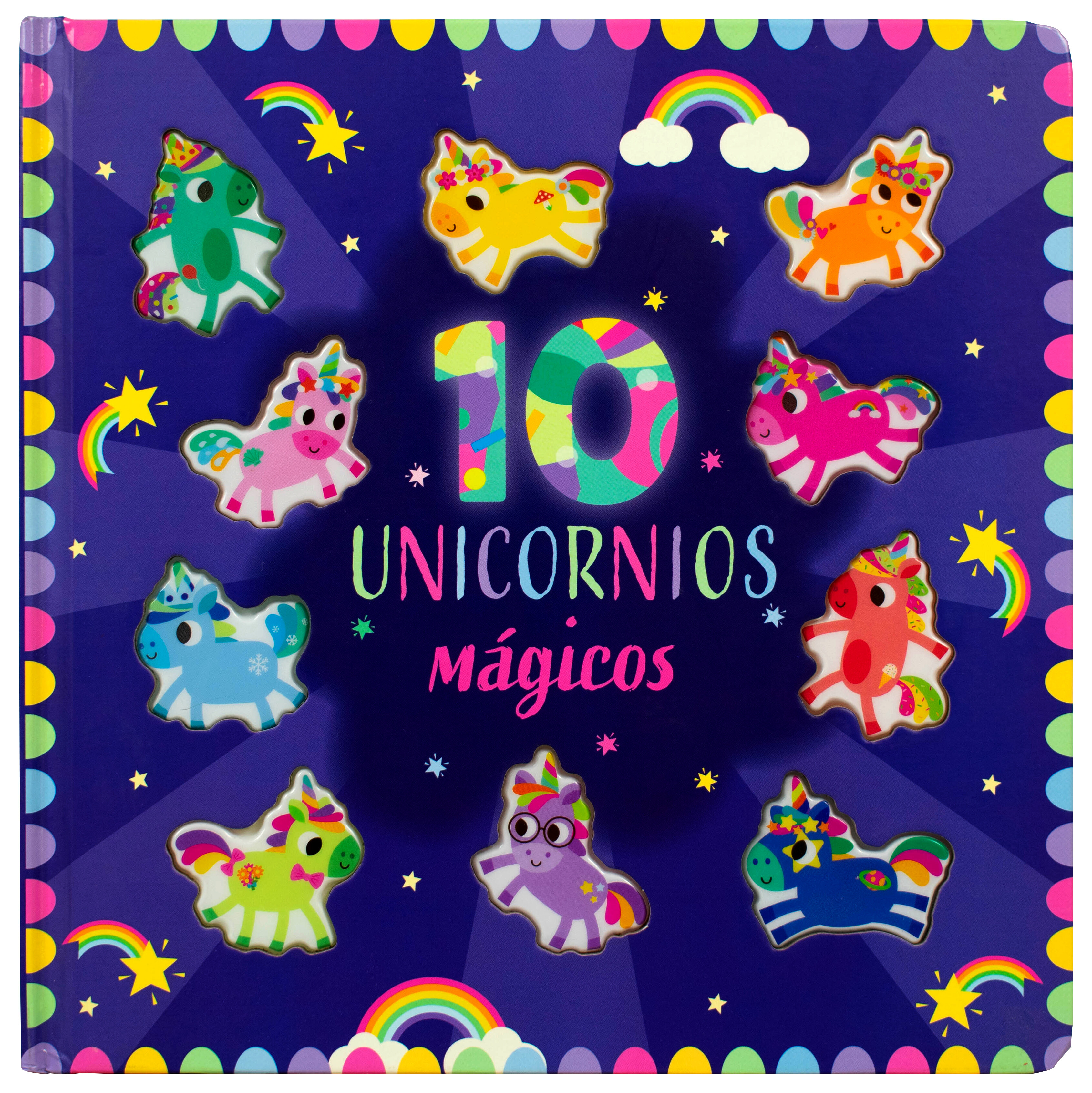 Libro infantil: 10 unicornios mágicos