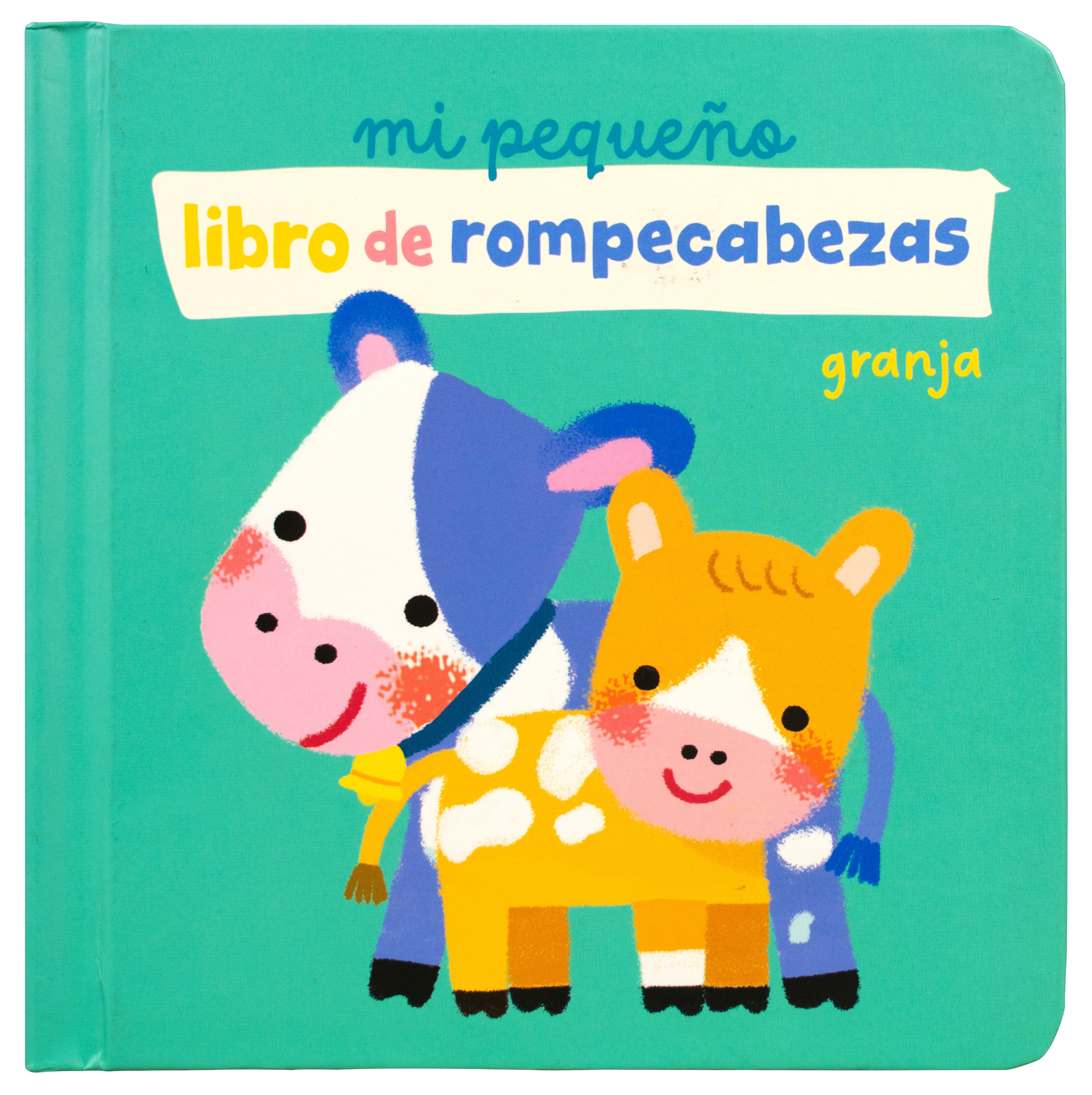 Libro infantil: Mi pequeño libro de rompecabezas - Granja