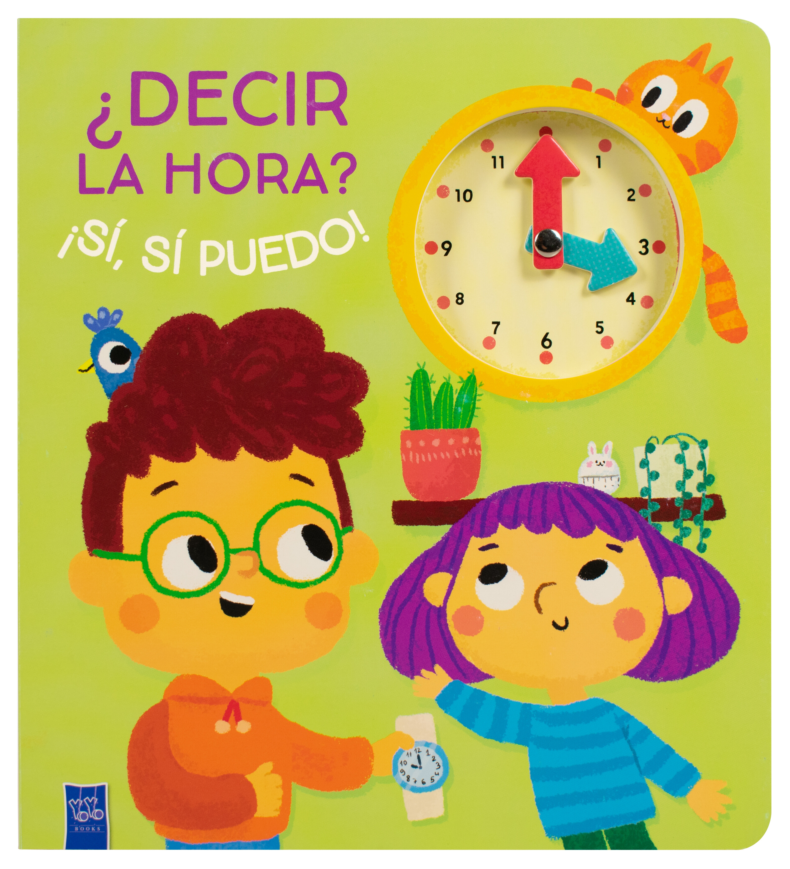 Libro Infantil: ¿Decir la hora? ¡Sí, sí puedo!