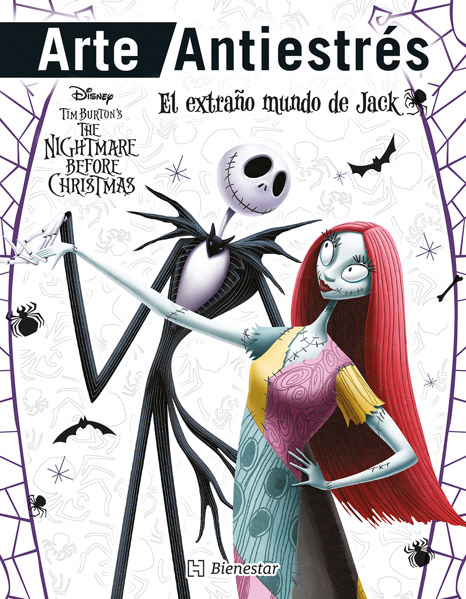 Arte Antiestrés: El extraño mundo de Jack