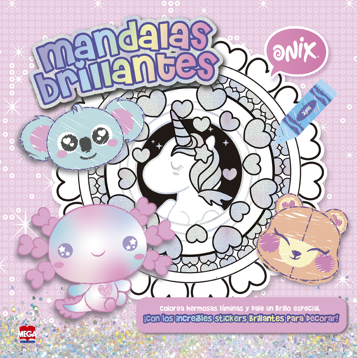 Mandalas brillantes: Onix