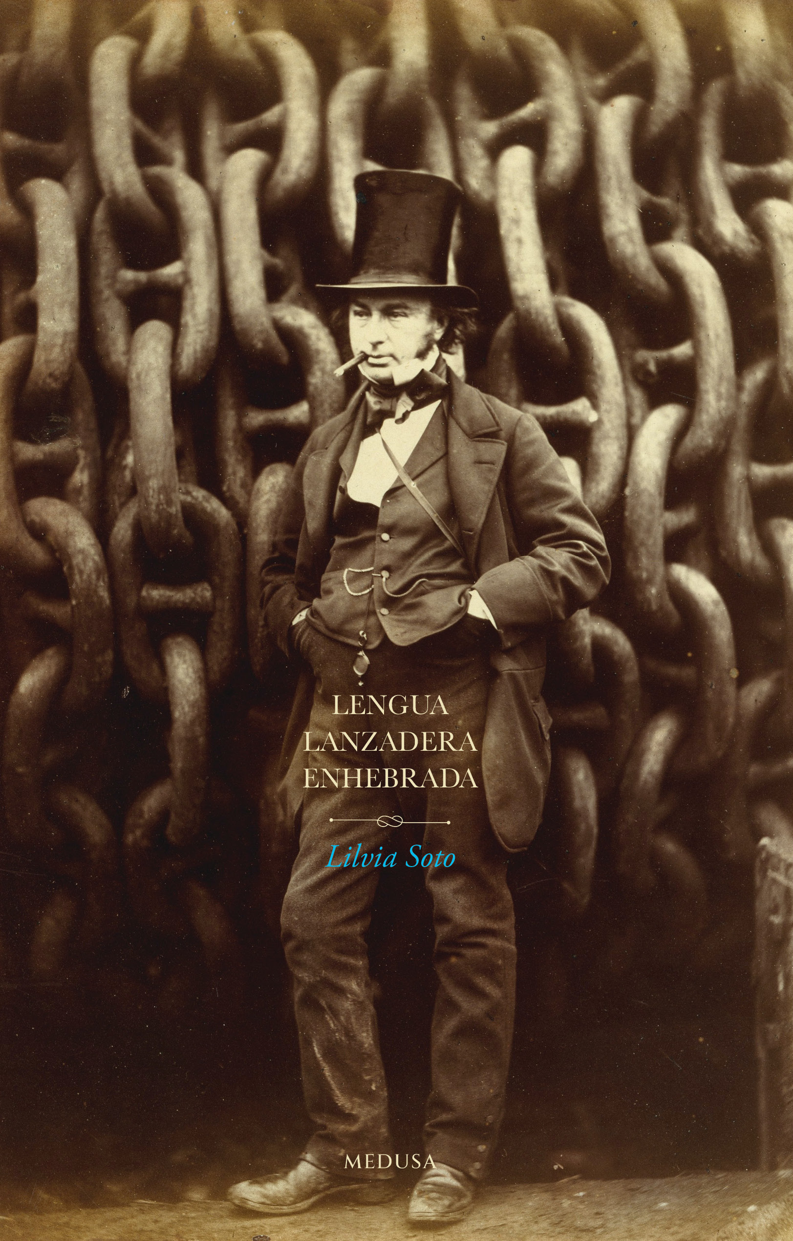 Lengua lanzadera enhebrada