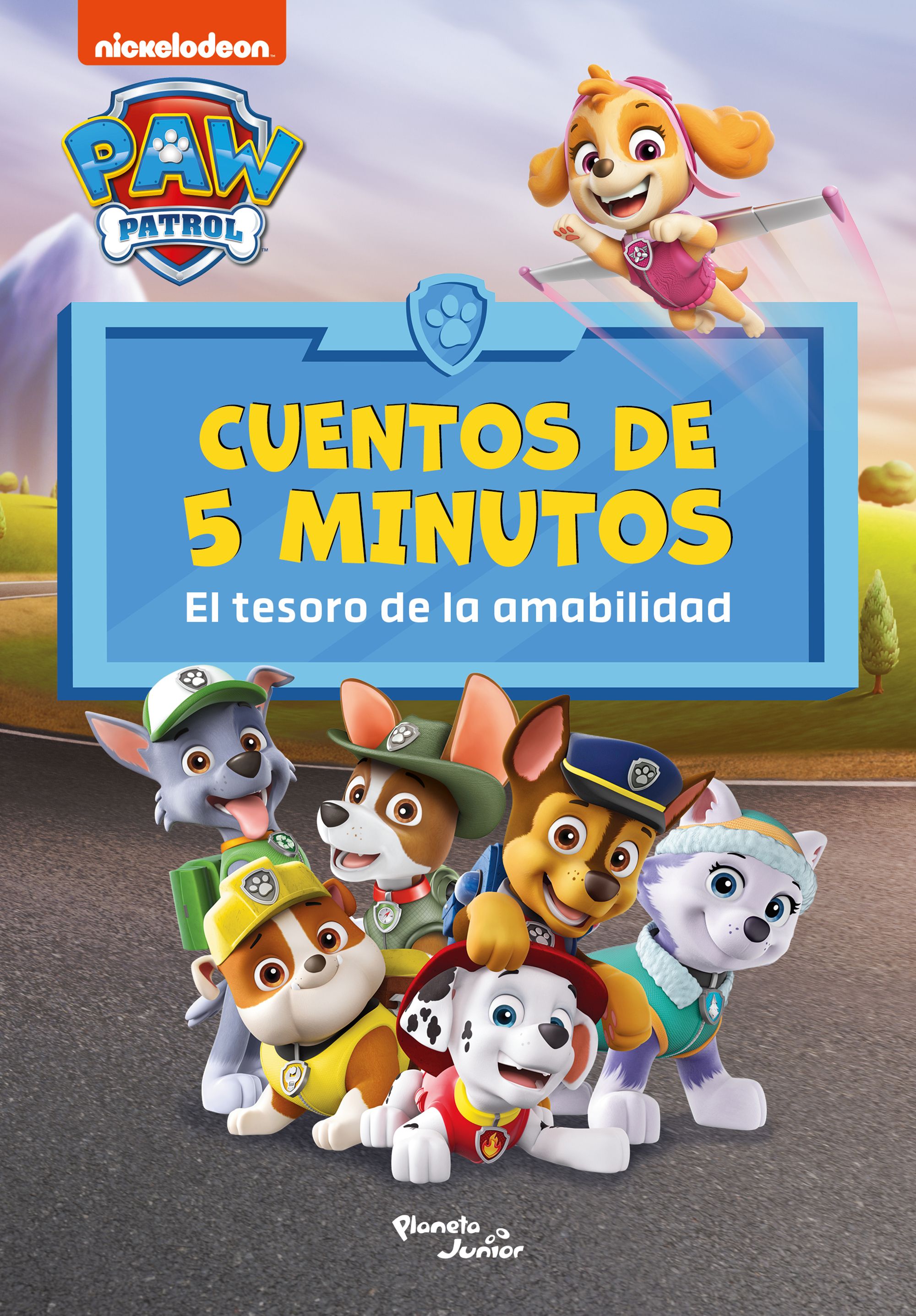 Paw Patrol. Cuentos de 5 minutos. El tesoro de la amabilidad