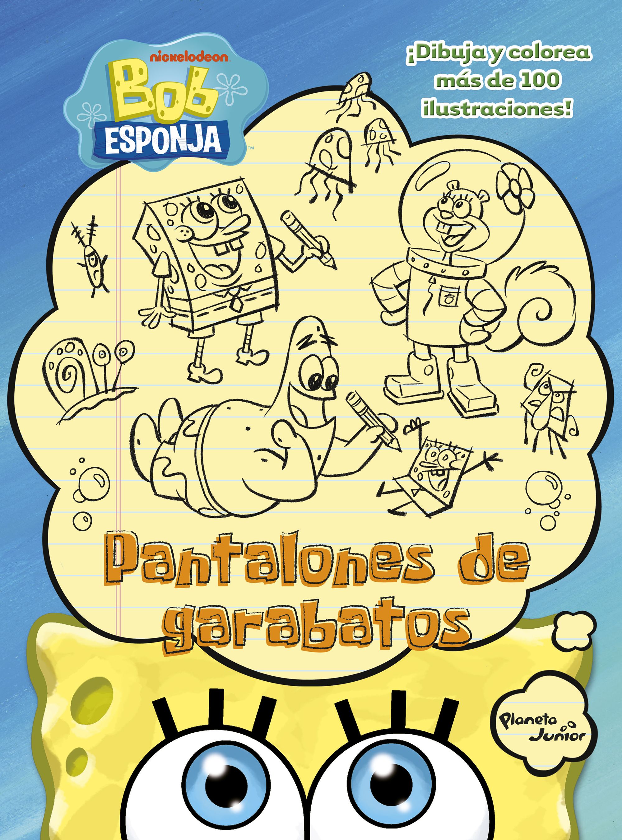 Bob Esponja. Pantalones de garabatos