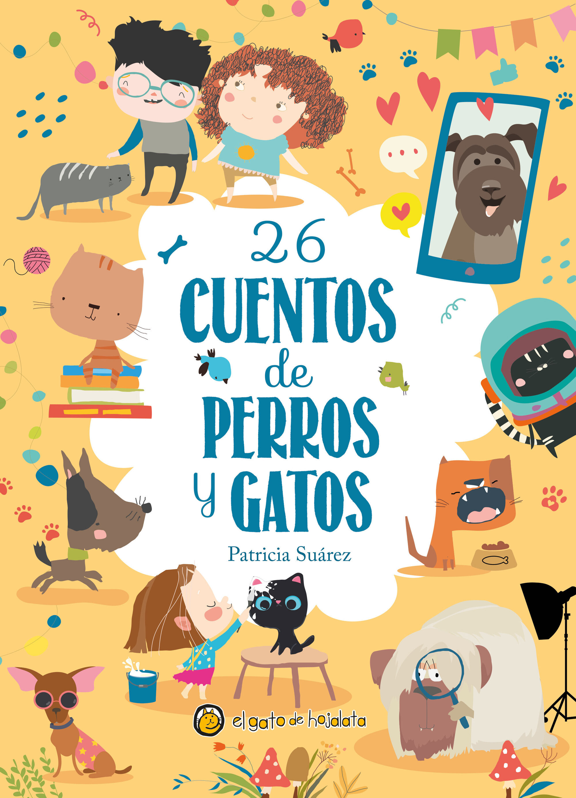 Cuentos brillantes: 26 cuentos de perros y gatos