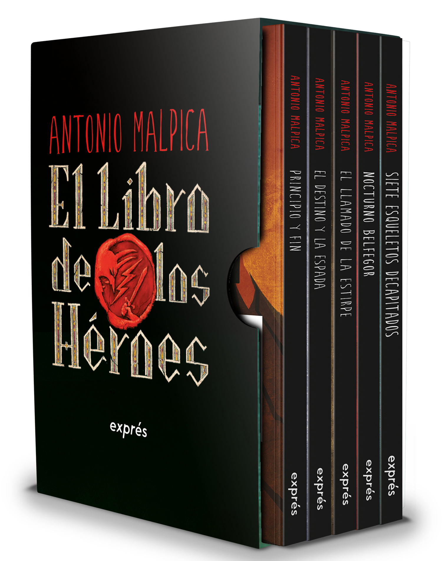 Serie «El libro de los héroes» (Paquete con 5 volúmenes)