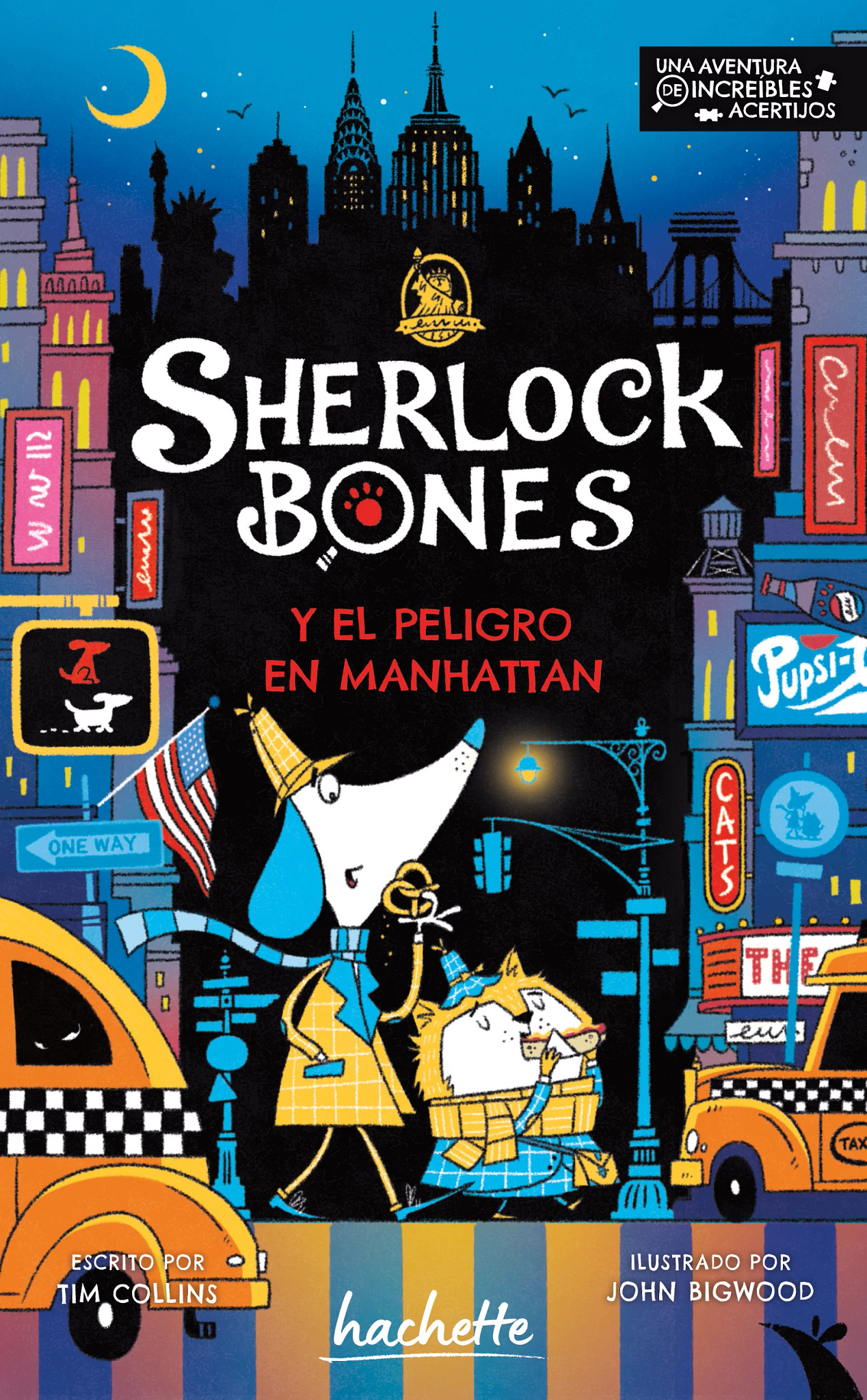 Sherlock Bones y el peligro en Manhattan