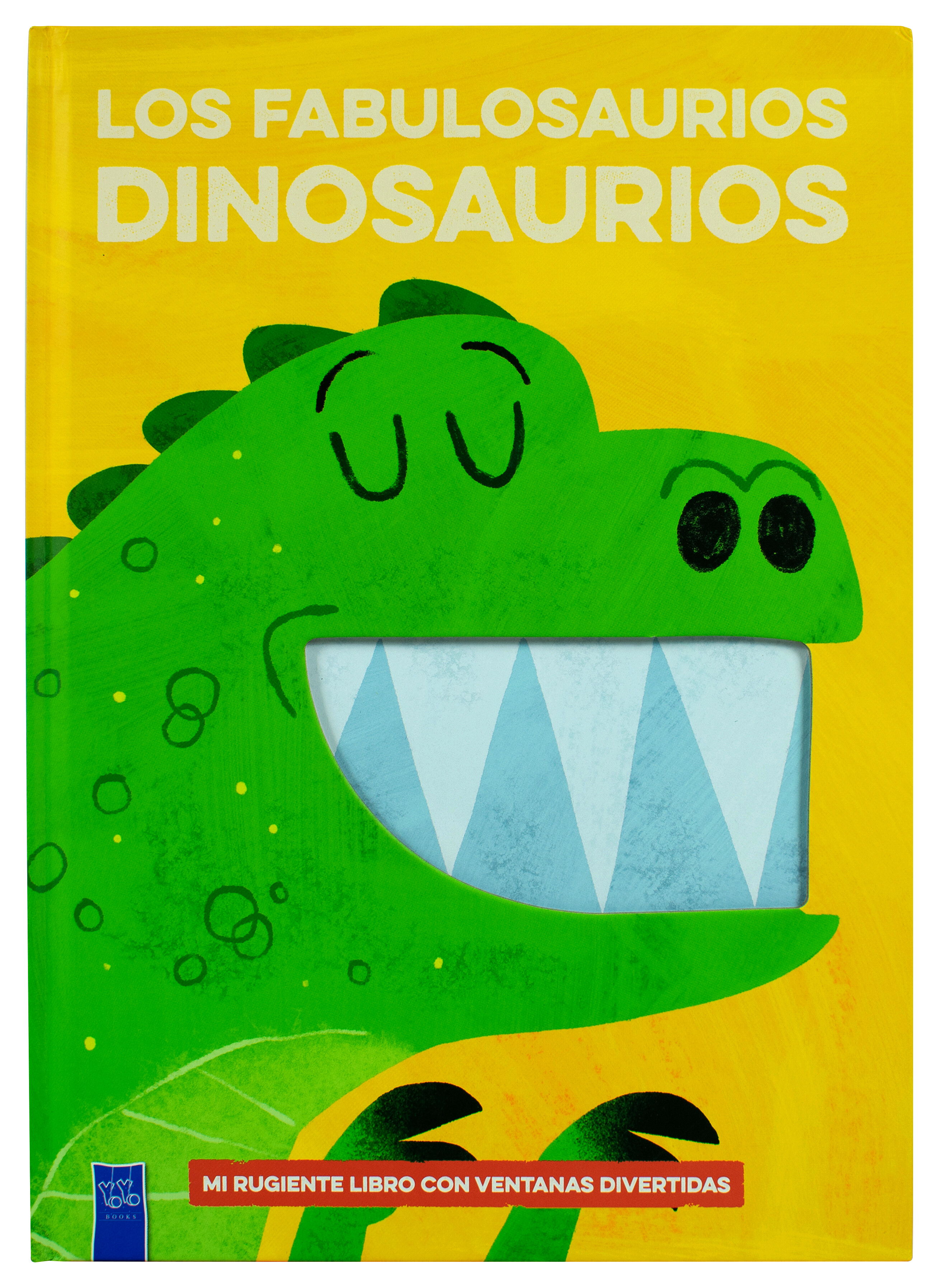 Libro infantil con ventanas divertidas: Los fabulosos Dinosaurios