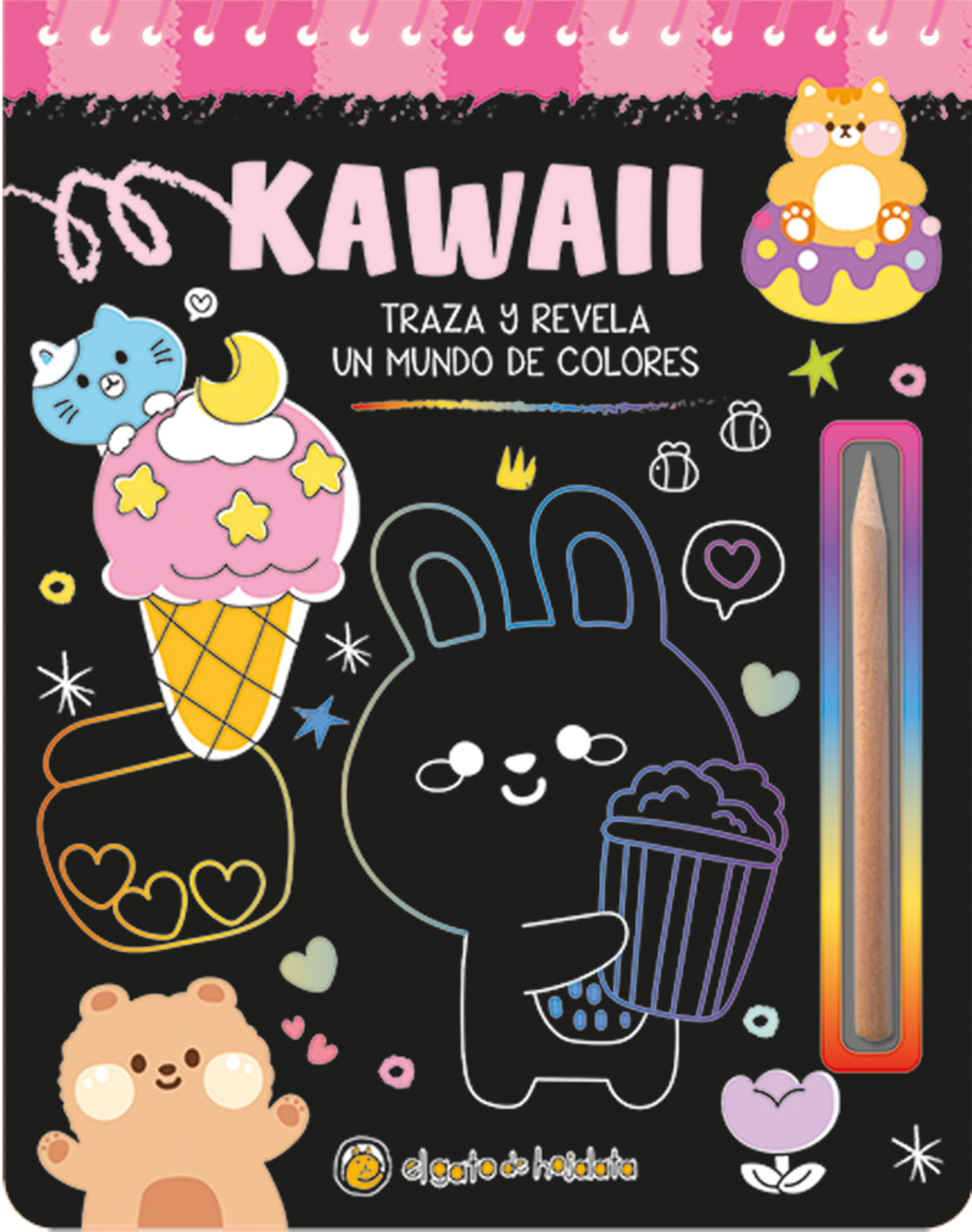 Traza y crea: Kawaii