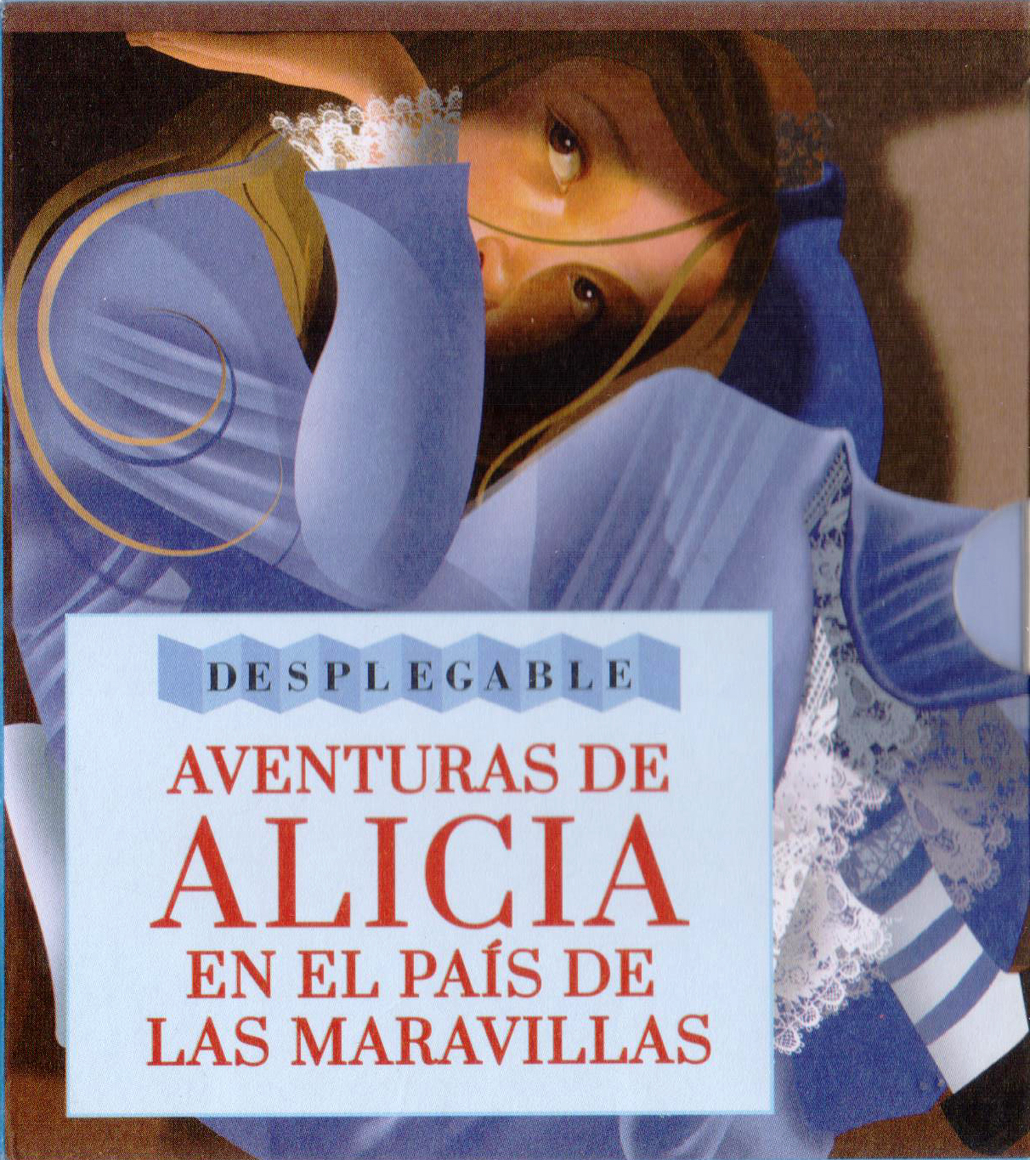 Aventuras de Alicia en el país de las maravillas (libro desplegable)