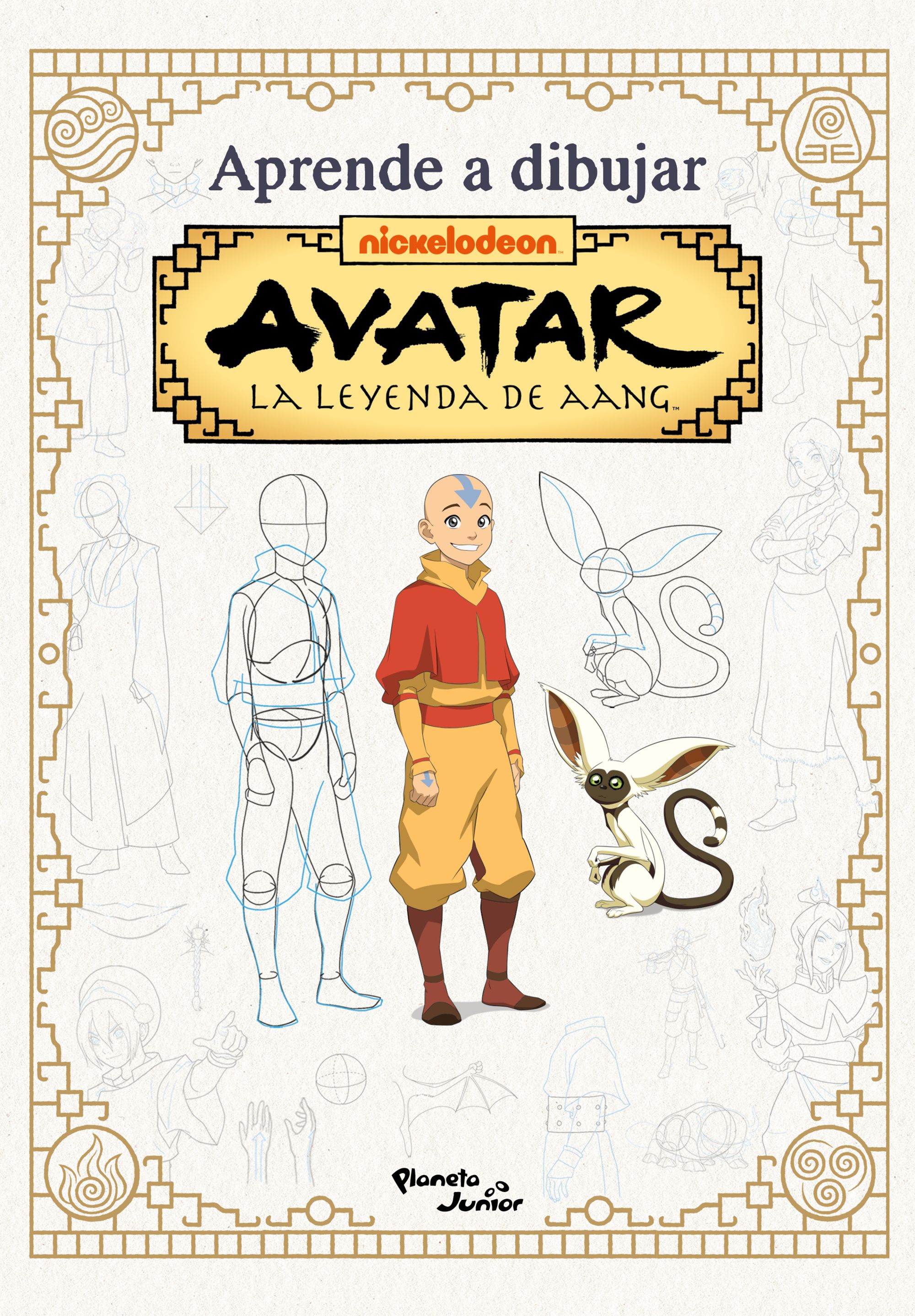 Avatar. La leyenda de Aang. Aprende a dibujar Avatar