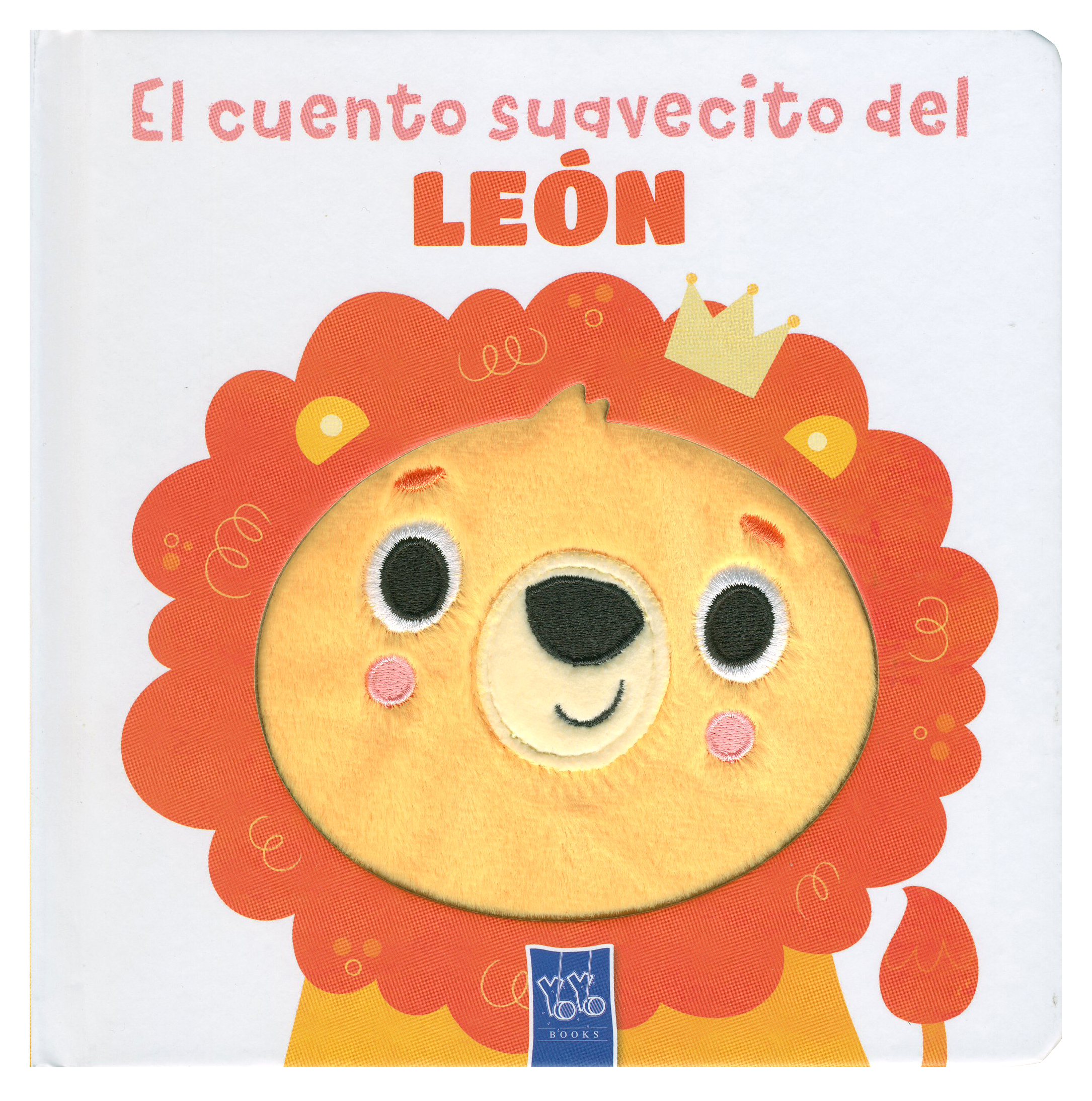 Libro infantil con textura: El cuento suavecito del león