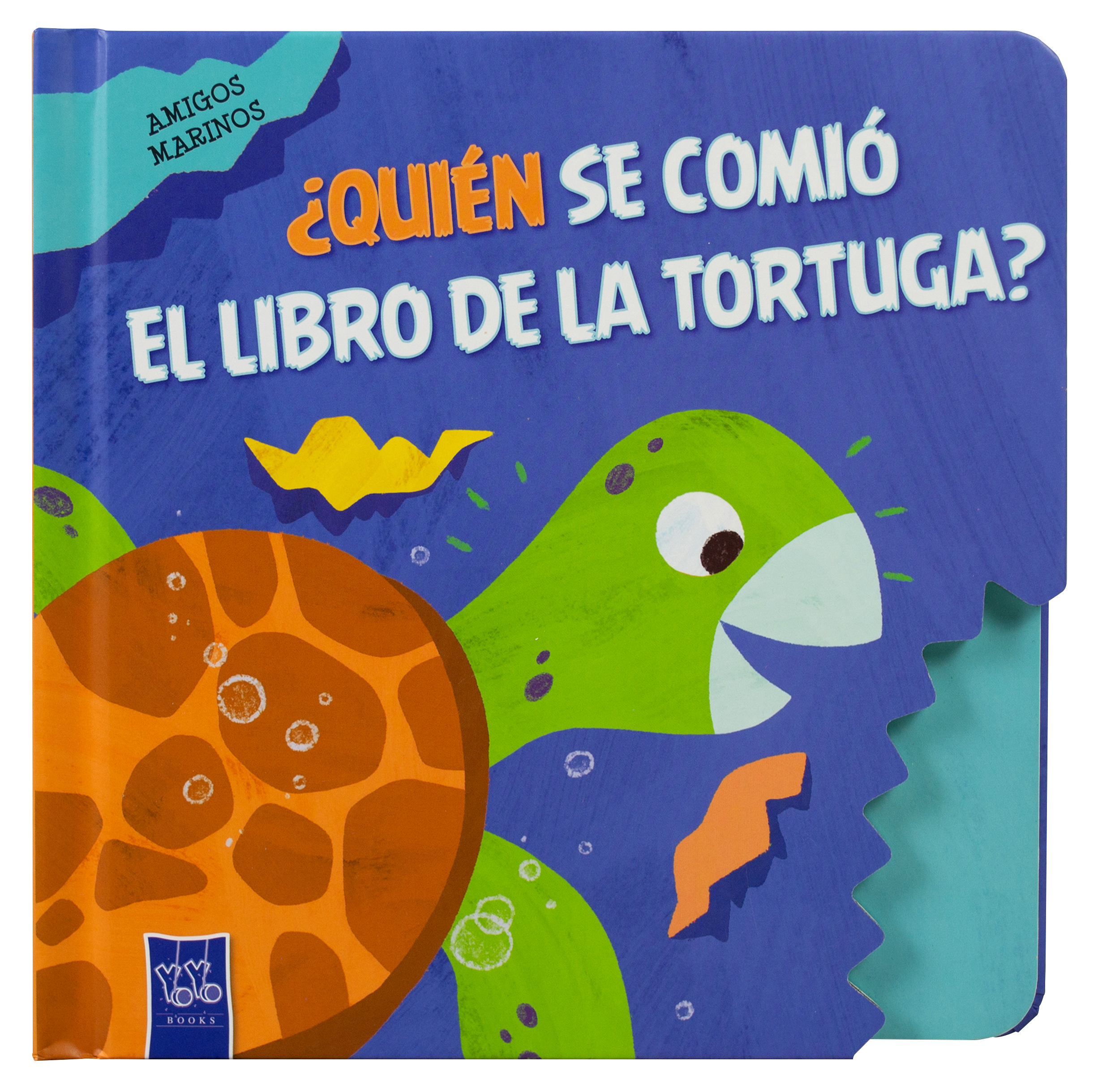 Libro infantil - ¿Quién se comió el libro de la tortuga?