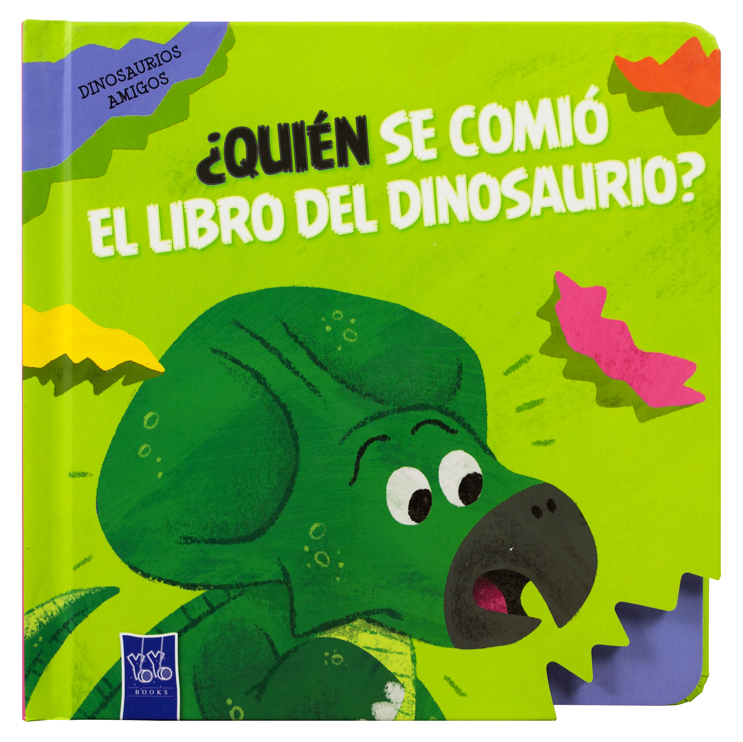 Libro infantil - ¿Quién se comió el libro del dinosaurio?
