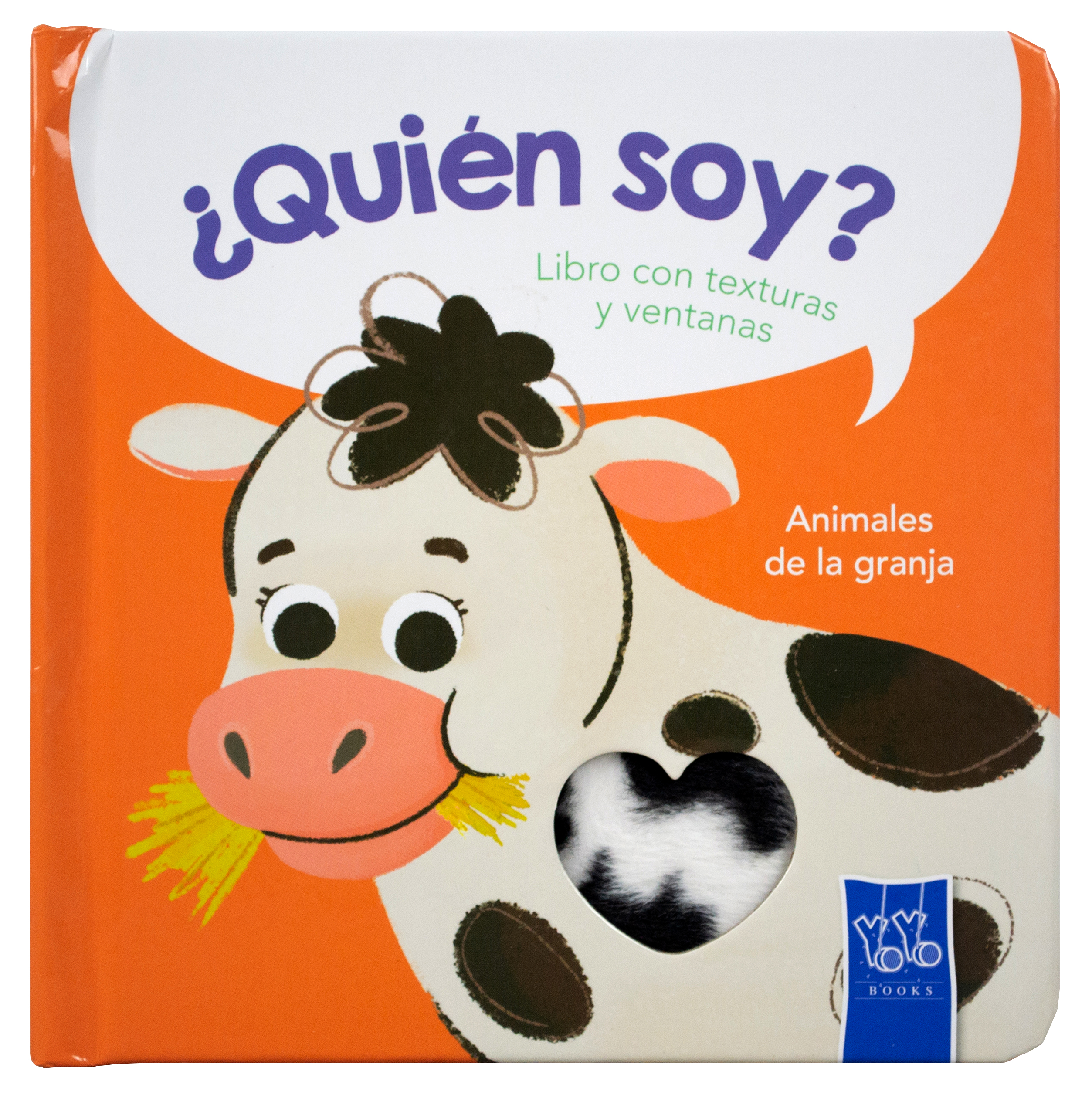 Libro infantil con texturas: ¿Quién soy?: Animales de la granja