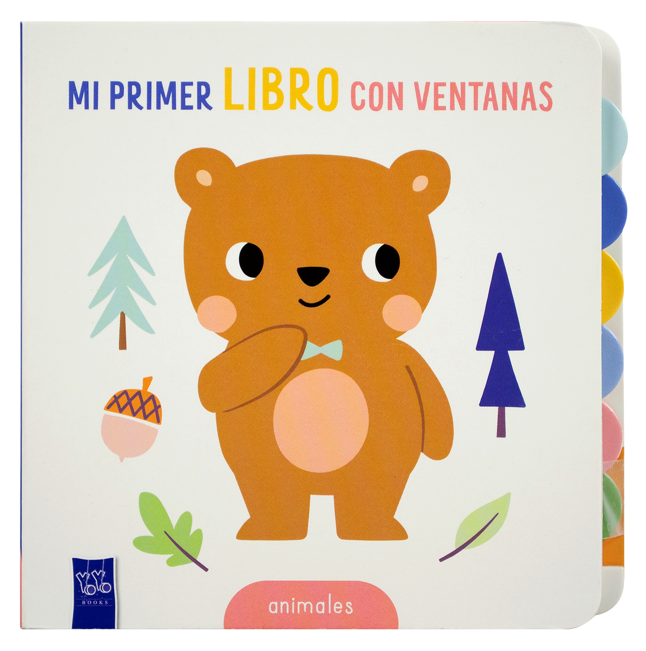 Libro infantil: Mi primer libro con ventanas: Animales